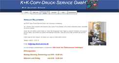 Desktop Screenshot of copy-druck-service.de